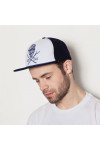 Czapka z daszkiem Badylarz - Biały/Granatowy