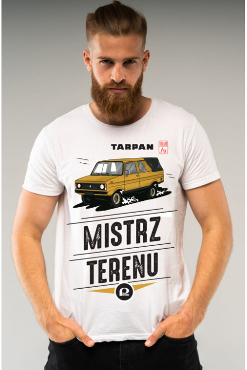 Koszulka męska Auta PRL - Tarpan