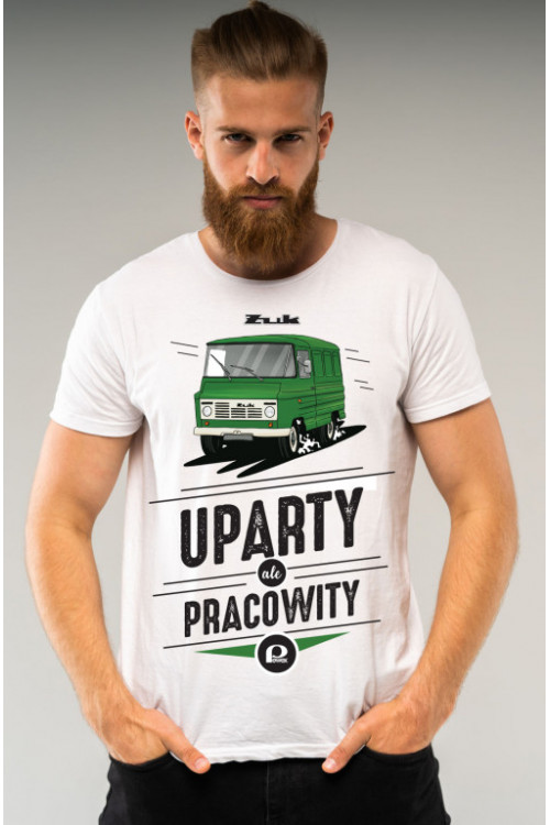 Koszulka męska Auta PRL - Żuk