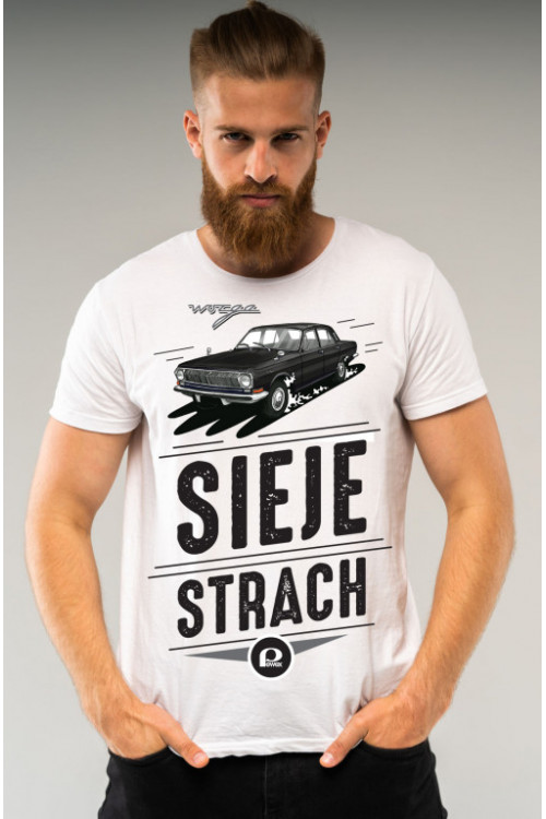Koszulka męska Auta PRL - Wołga