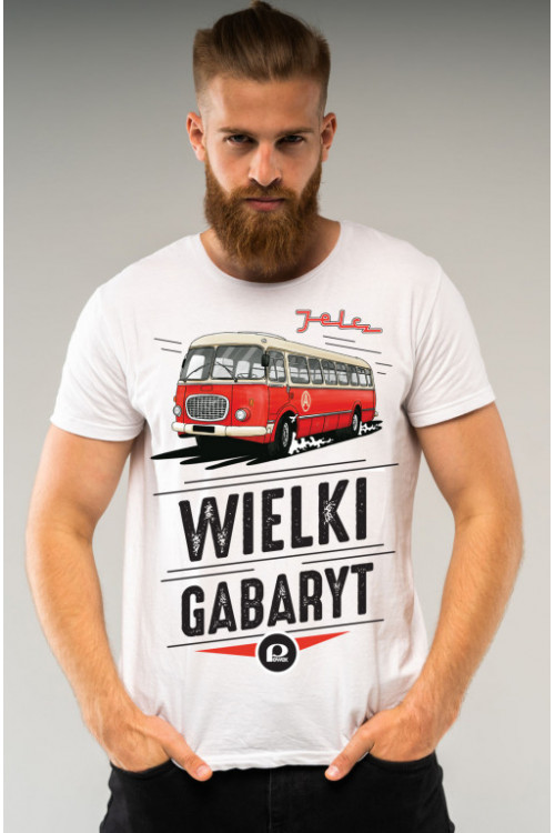 Koszulka męska Auta PRL - Jelcz