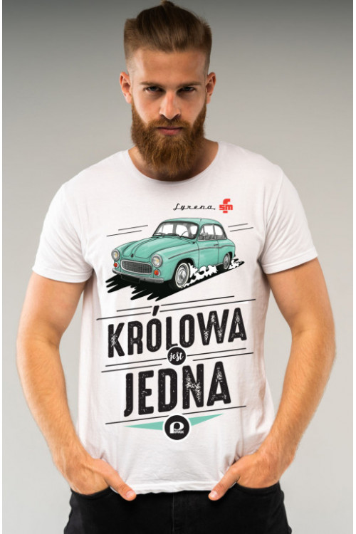 Koszulka męska Auta PRL - Syrena