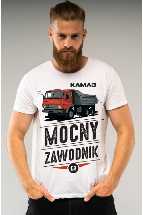 Koszulka męska Auta PRL - Kamaz