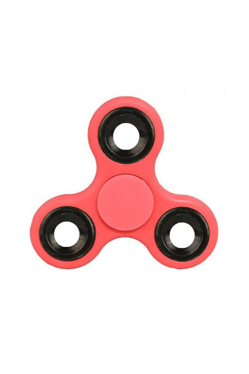 Fidget Spinner - świecący w ciemności  - różowy