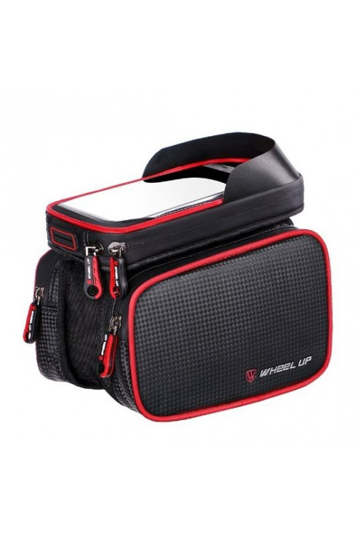 Sakwa Rowerowa Potrójna Wheel-Up - czerwona