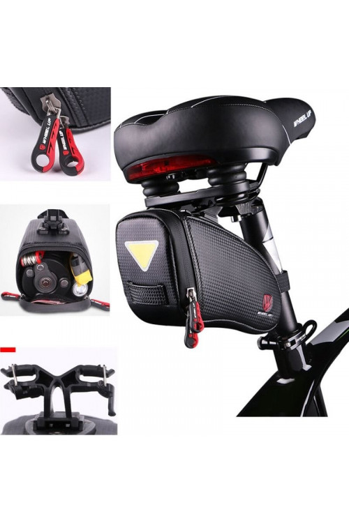 Sakwa Rowerowa pod Siodełko - Wheel-UP - z odblaskiem