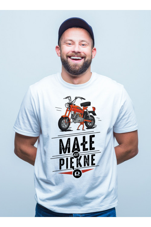 Koszulka męska Auta PRL - Motorynka Romet