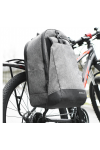 Torba rowerowa na Bagażnik Boczna Plecak Wheel-UP szara