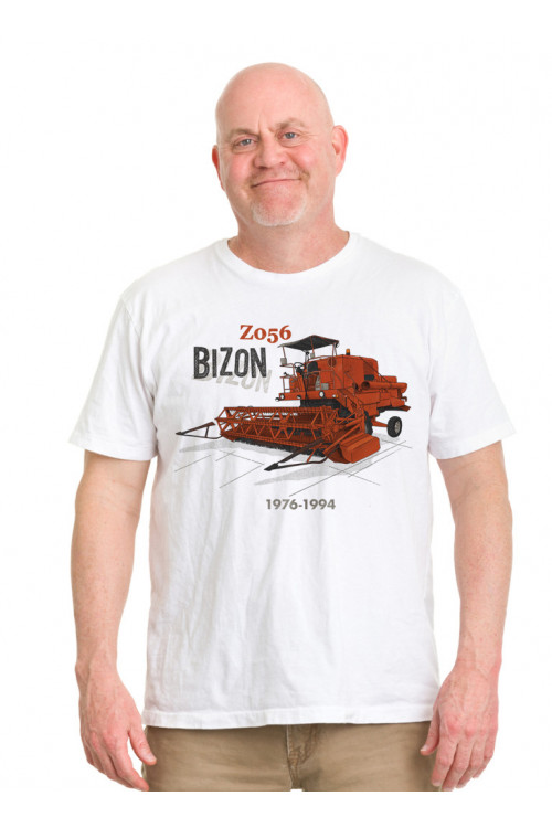 Koszulka męska - Kombajn Bizon Zo56