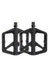 Pedały Rowerowe Platformowe z Nylonu - Wheel-Up, Kolor: Czarny