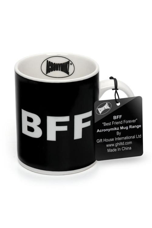 Kubek Akronim, Napis: BFF