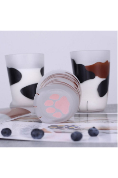 Szklanka Kocia Łapka - Zestaw 2 szklanek