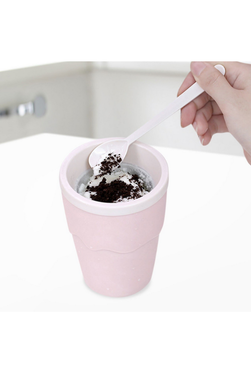 Slushy Cup - kubek do robienia lodów różowy