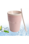 Slushy Cup - kubek do robienia lodów różowy