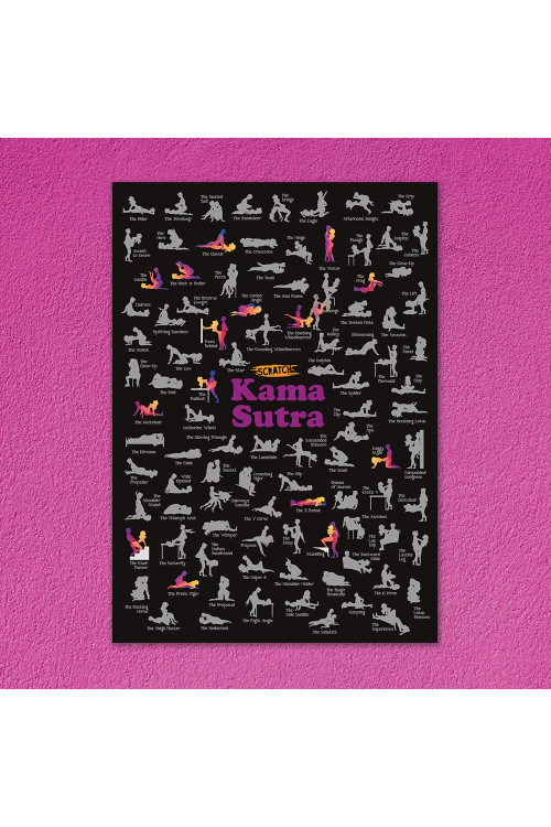 Plakat zdrapka Kamasutra