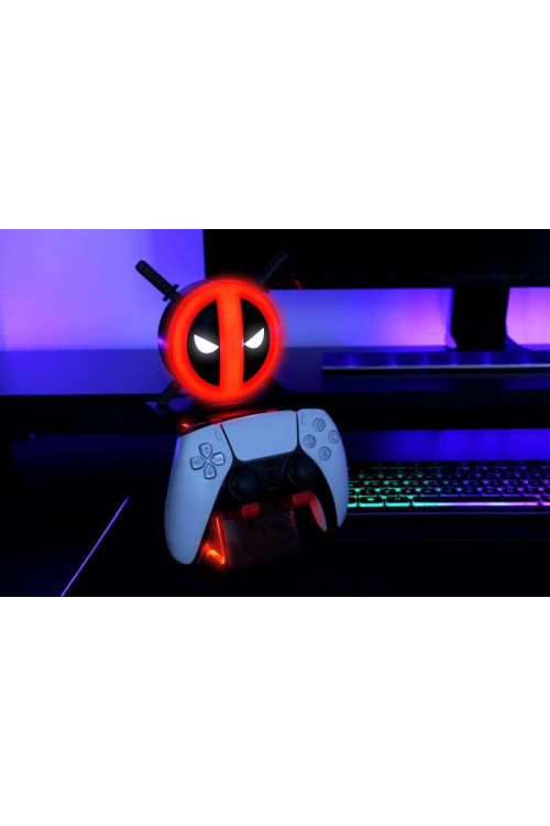 Stojak na pada i smartfona Deadpool lampka