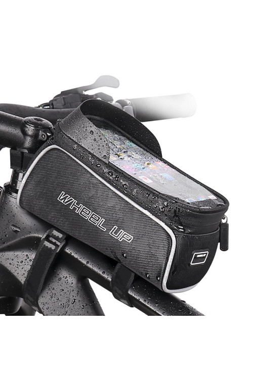 Sakwa Tuba na Ramę - Wheel-UP - mater. Szara