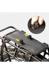 Sakwa rowerowa na Bagażnik Boczna - Wheel-UP - Podwójna Czarna