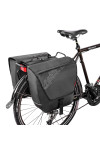 Sakwa rowerowa na Bagażnik Boczna - Wheel-UP - Podwójna Czarna