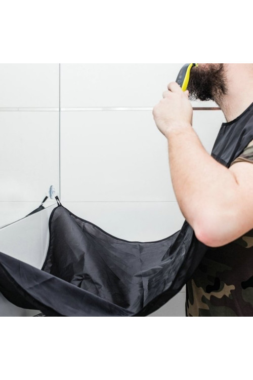 Fartuch do golenia Czarny