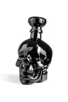 Szklana karafka Czarna czaszka