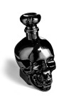 Szklana karafka Czarna czaszka