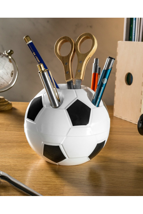 Piłkarski przybornik na biurko
