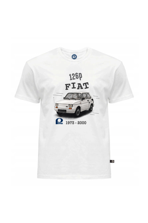 Koszulka Fiat 126P - Biała