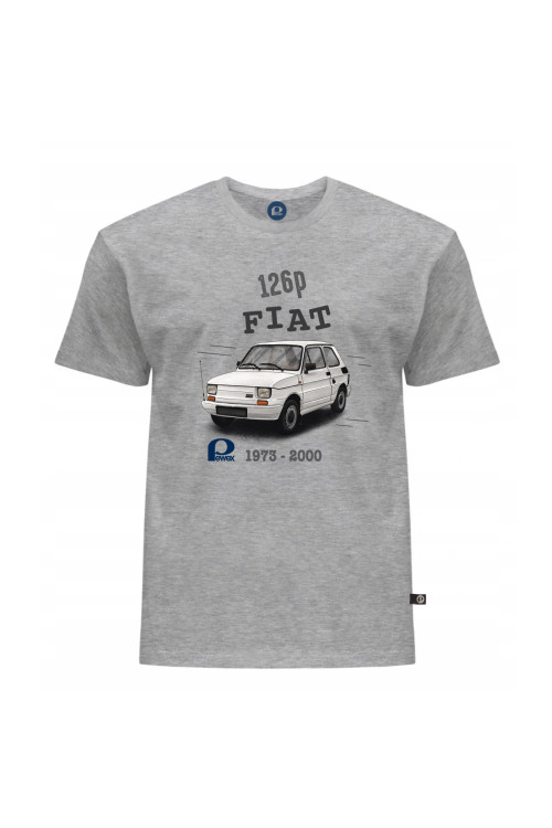 Koszulka Fiat 126P - Szara