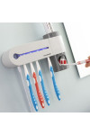 Sterylizator UV szczoteczek do zębów z dozownikiem pasty
