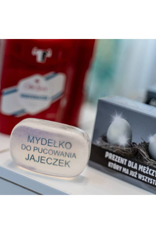 Jajcarskie mydło dla mężczyzny