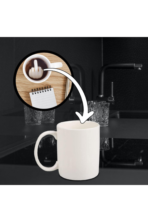 Kubek z ukrytym przekazem - F*ck You