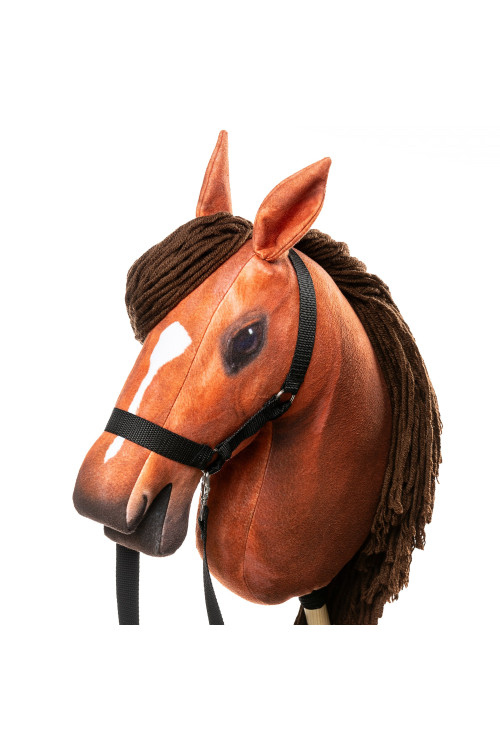 Konik na kiju - Hobby Horse - Brązowy