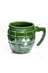 Kubek granat zielony