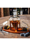 Elegancki zestaw do whisky – Diament