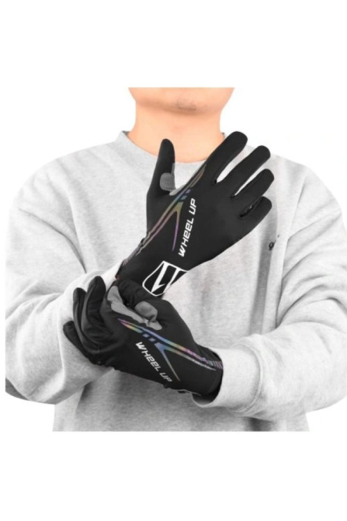 Rękawice Kolarskie Pełne Gel Wheel UP Czarne L