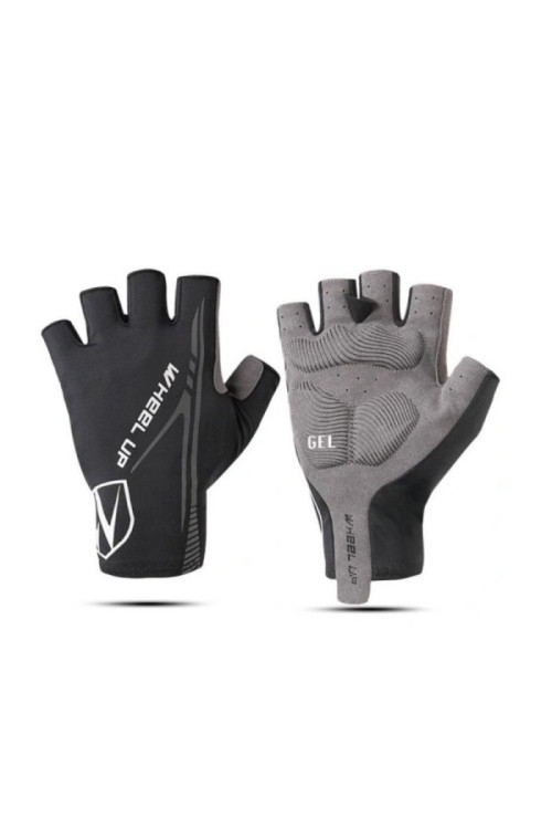 Rękawice Kolarskie bez Palców Gel-Wheel UP - Czarne XL