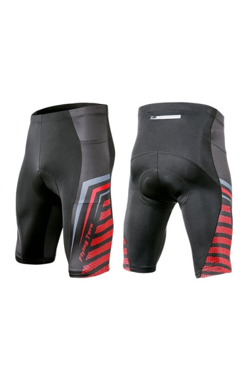 Spodenki rowerowe z wkładką Czerwone M