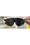 Okulary Sportowe Szerokie Fotochrom - Wheel UP-Czarne