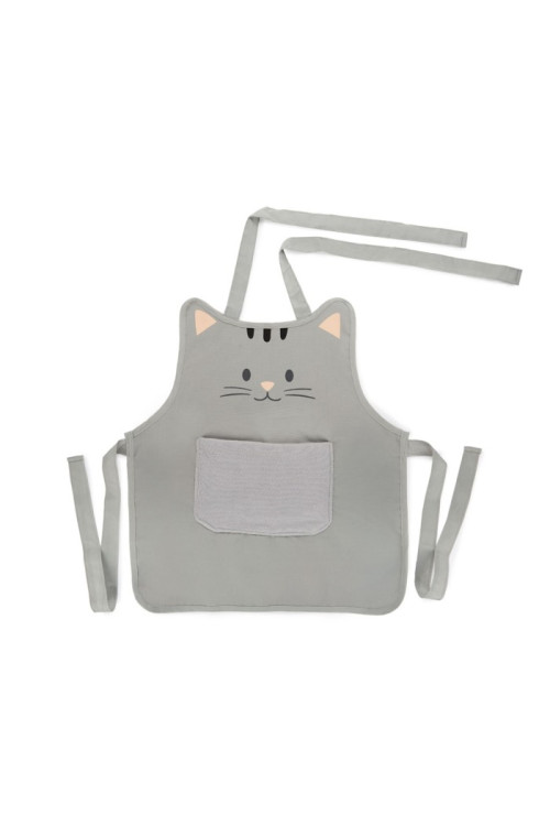 Fartuszek Kociary - Szary Dziecięcy