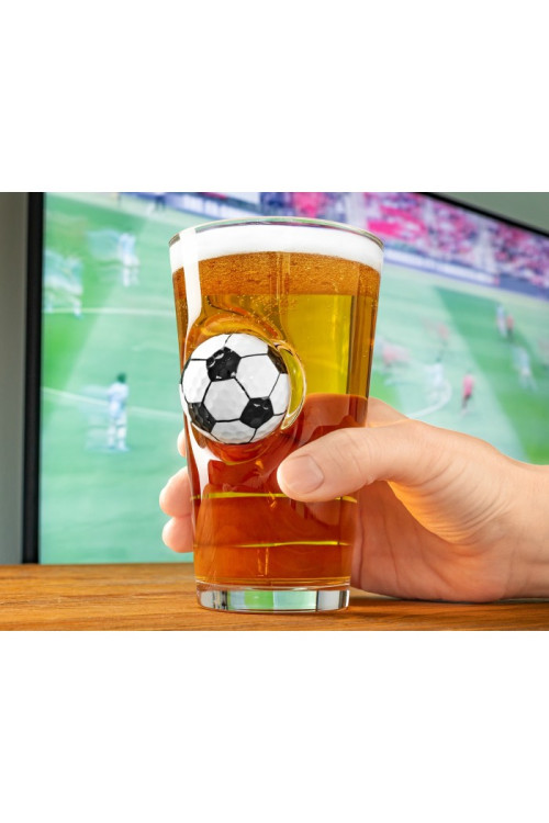 Szklanka - Uwięziona Piłka Nożna