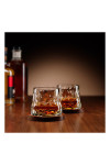Obrotowe Szklanki Whisky Prezentowy Zestaw 2 Szt.