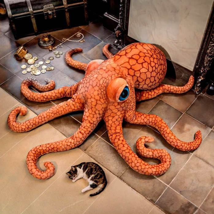 Pluszak ośmiornica gigant